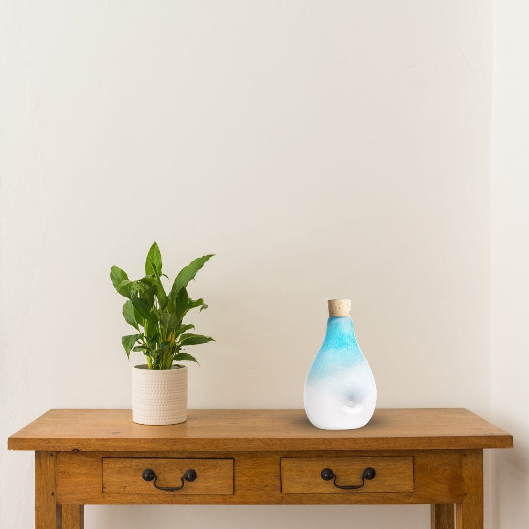 Solstice X Esque Studio | Billow Blue Keepsake Urn