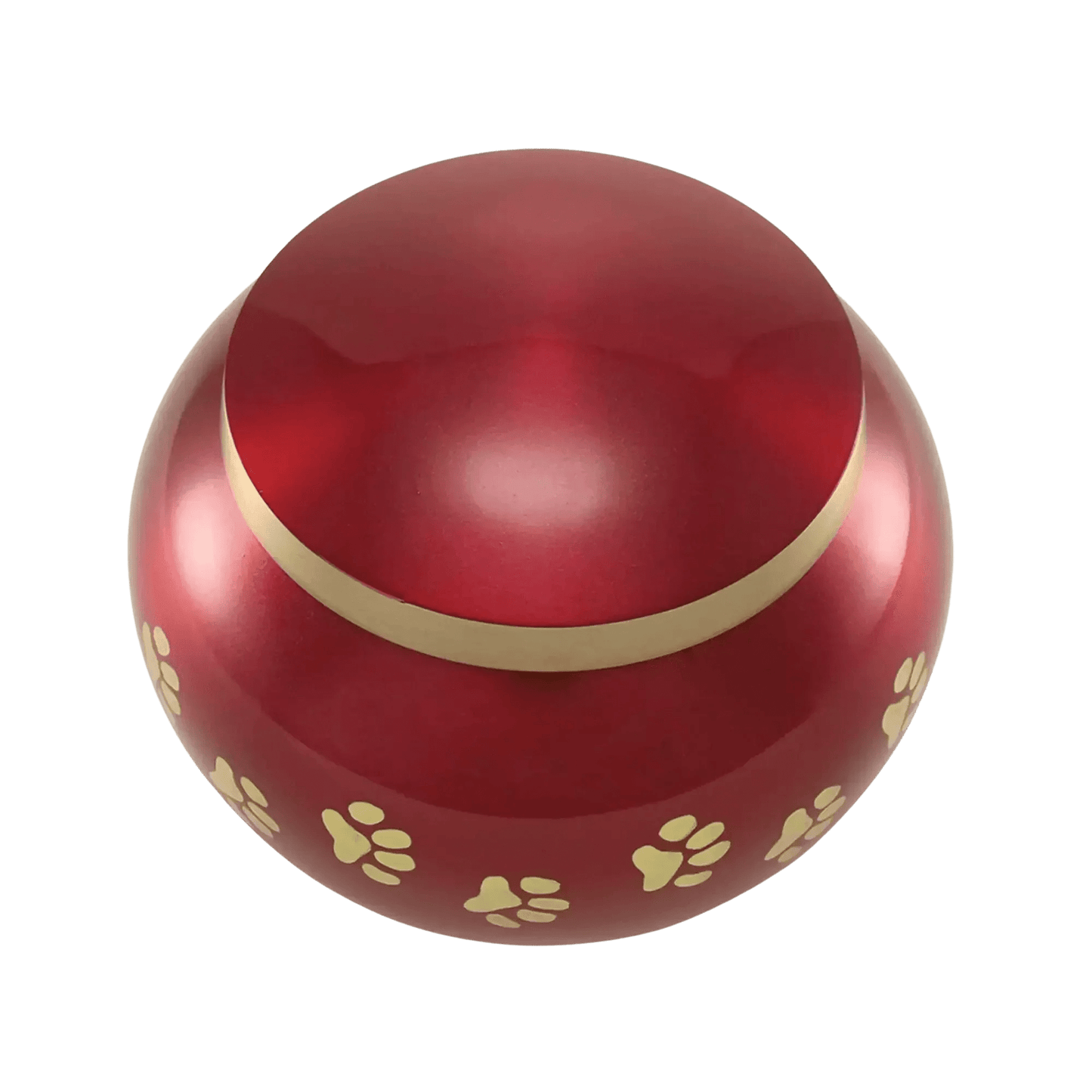 Odyssey® Paw Crimson Pet Urn