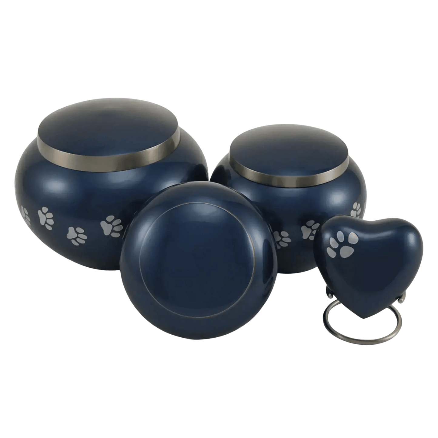 Odyssey® Paw Moonlight Blue Pet Urn