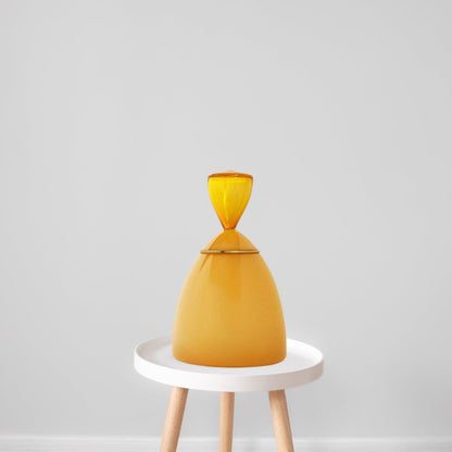 Solstice X Vitreluxe | Ochre Halo Adult Urn