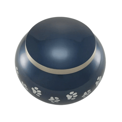 Odyssey® Paw Moonlight Blue Pet Urn