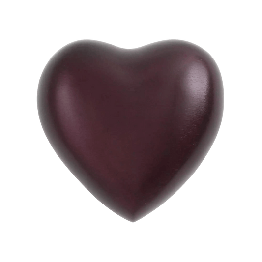 Monterey Ruby Heart Shaped Keepsake Urn