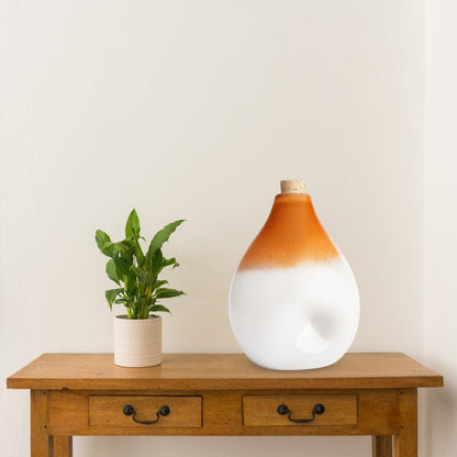 Solstice X Esque Studio |  Billow Red-Orange Adult Urn