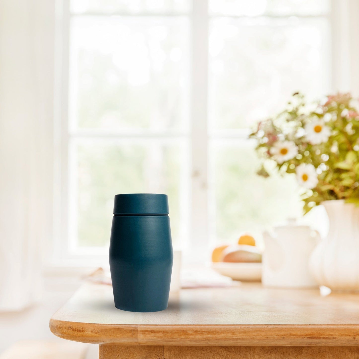 Epoch Ceramic Urn | Teal Keepsake Urn