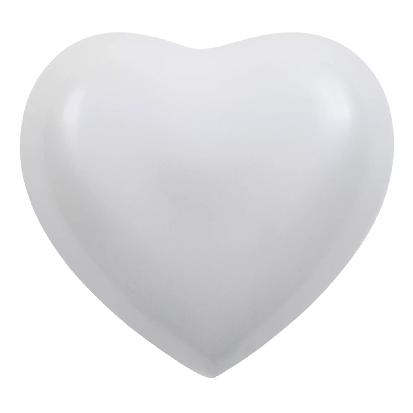 Arielle Heart Pearl White Infant Urn