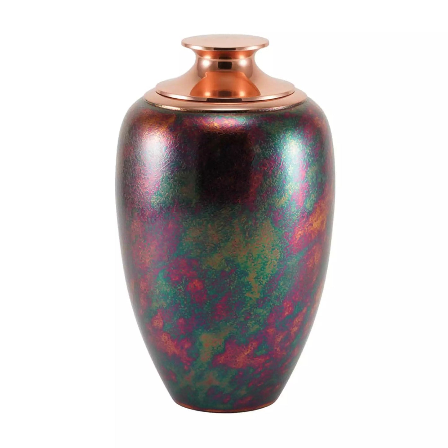 Luna Textured Raku Large Adult Urn