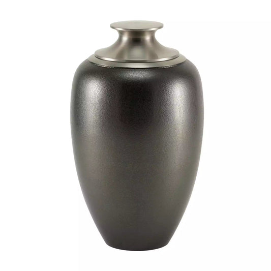 Luna Textured Slate Large Adult Urn