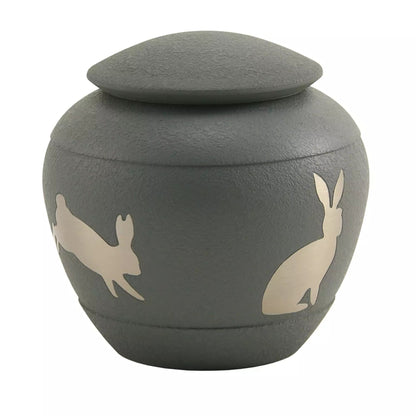 Silhouette Rabbit Pet Urn