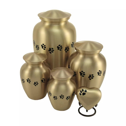 Classic Paws Brass Pet Urn