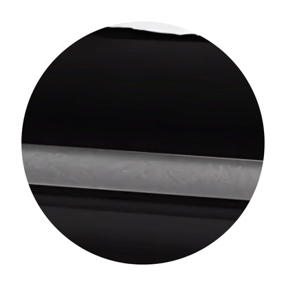Jupiter XL | Black Steel Oversize Casket with White Interior | 28", 29", 33", 36"