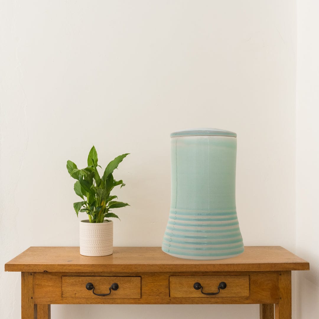 Solstice X Culp Pottery | Para Celadon Adult Urn