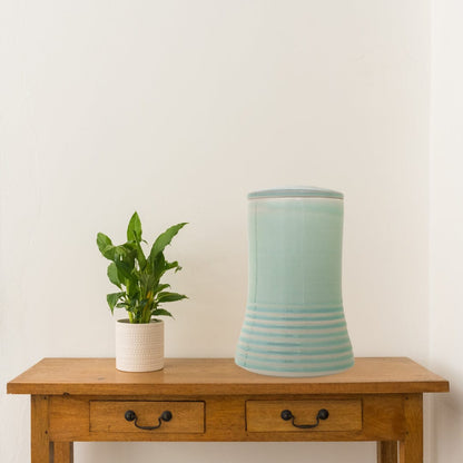 Solstice X Culp Pottery | Para Celadon Adult Urn