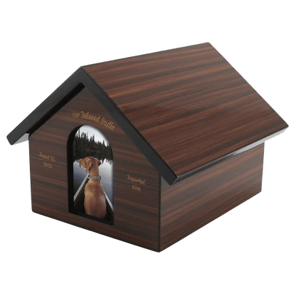 Pet House Brown Pet Urn