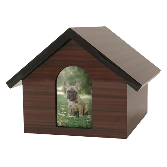 Pet House Brown Pet Urn