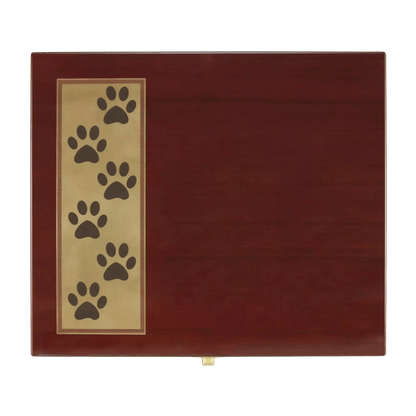 Paw Print Memory Chest