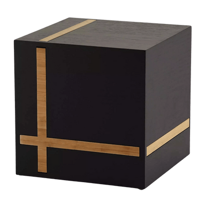 Bristol Ebony and Bamboo Large Adult Urn