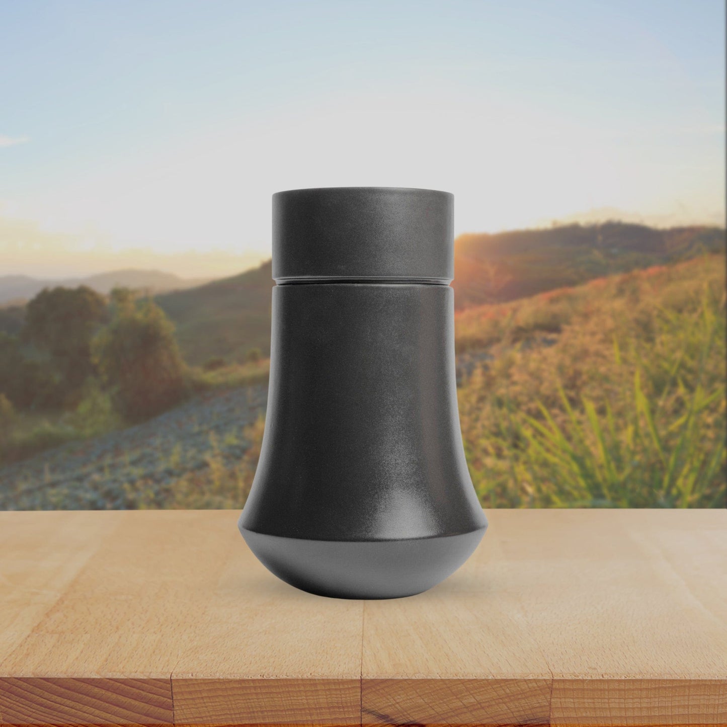 Emblem Ceramic Urn | Charcoal Adult Urn