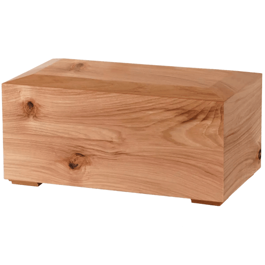 Melrose Hickory Wood Large Adult Urn