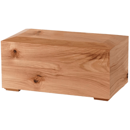 Melrose Hickory Wood Large Adult Urn