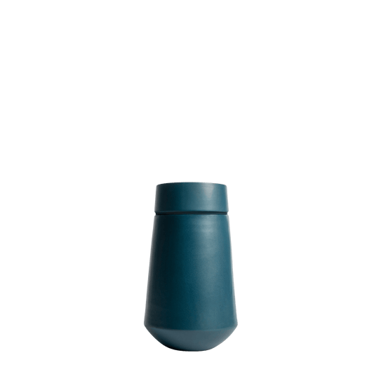 Aegis Ceramic Urn |  Teal Keepsake Urn