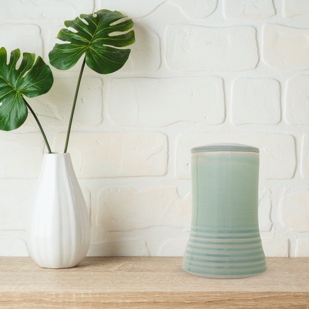 Solstice X Culp Pottery | Para Celadon Adult Urn