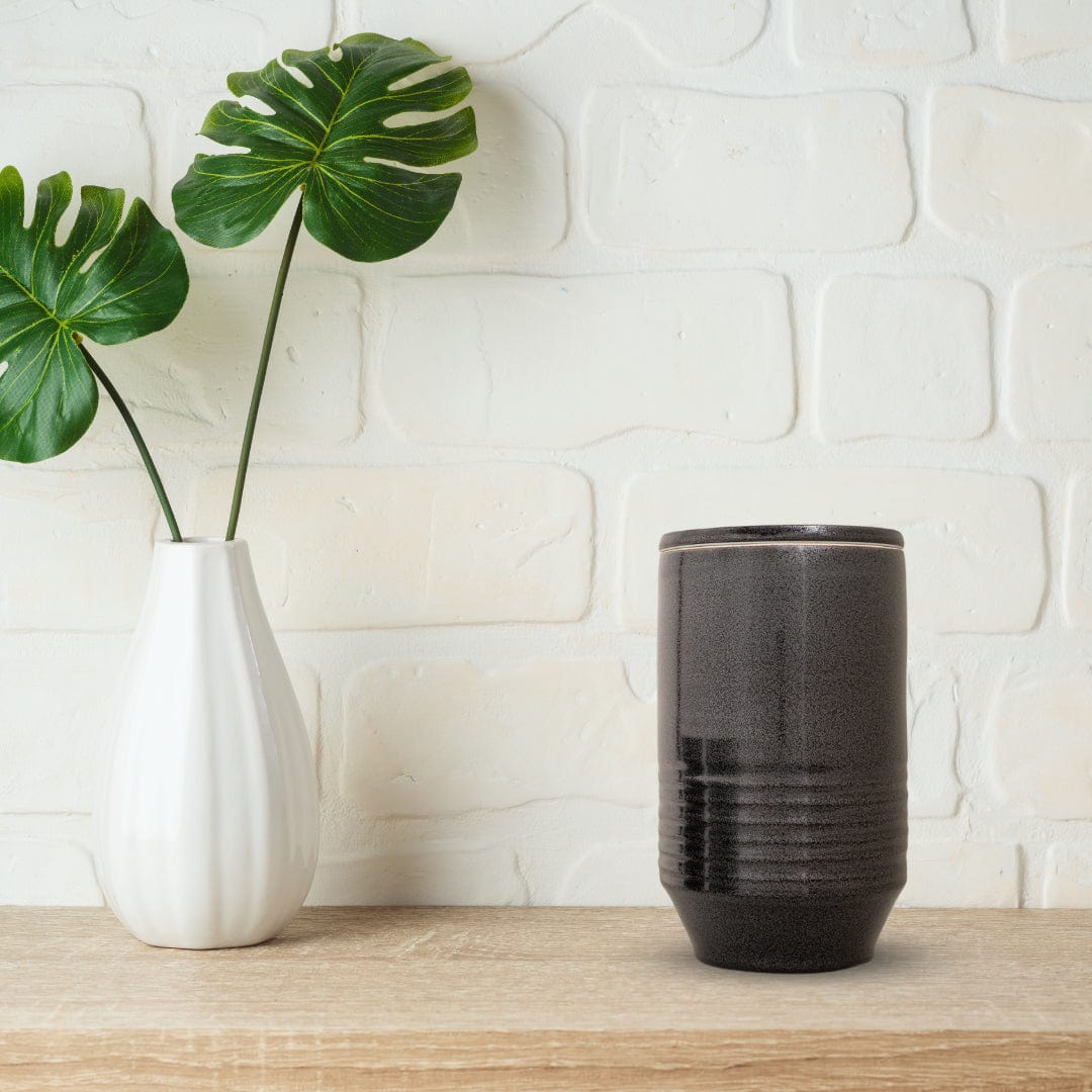 Solstice X Culp Pottery | Duality Black Adult Urn