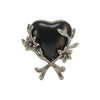 Windsong™ Lily Heart Stand Urn – Pewter