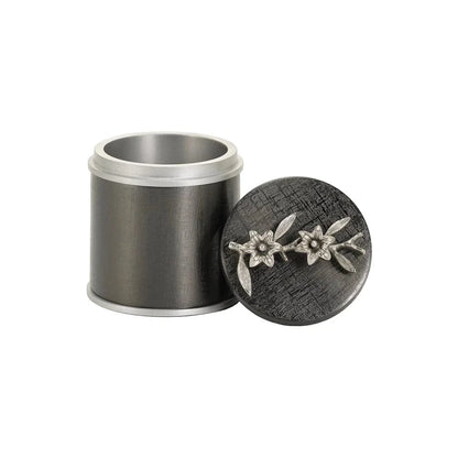 Windsong™ Lily Memento Keepsake Urn - Slate/Pewter
