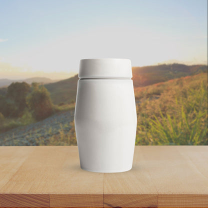 Epoch Ceramic Urn | Soft White Adult Urn