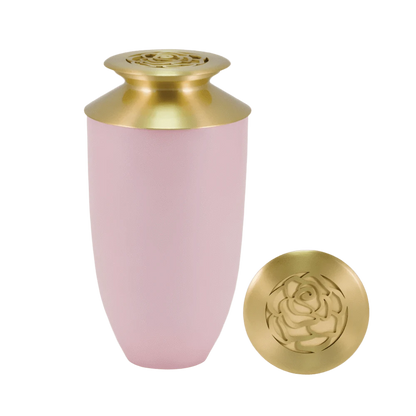 Cascade Scatter™ Monterey Rose – Large Adult Urn (Pink)