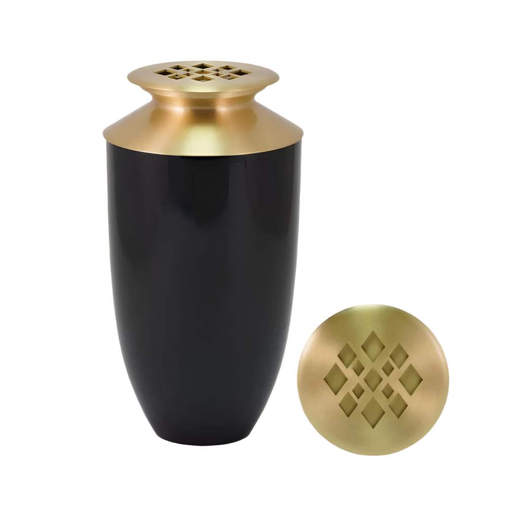 Cascade Scatter™ Monterey (Diamond) – Black Scattering Urn