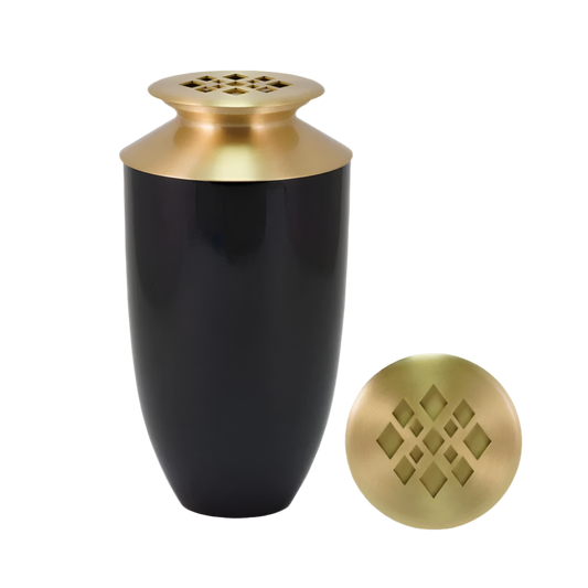 Cascade Scatter™ Monterey (Diamond) – Black Scattering Urn