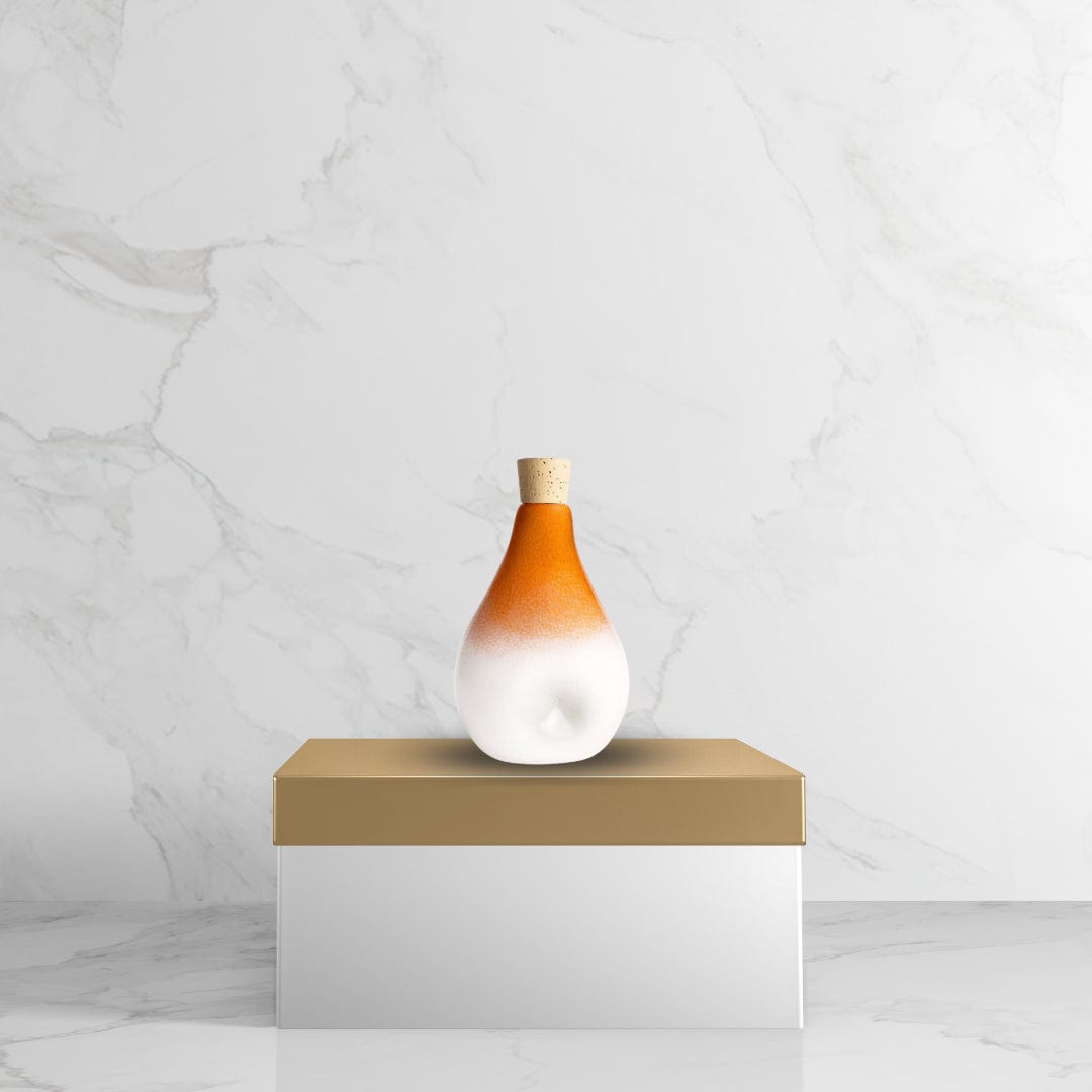 Solstice X Esque Studio | Billow Red Orange Keepsake Urn