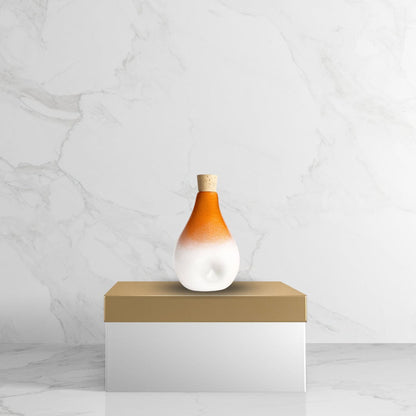 Solstice X Esque Studio | Billow Red Orange Keepsake Urn