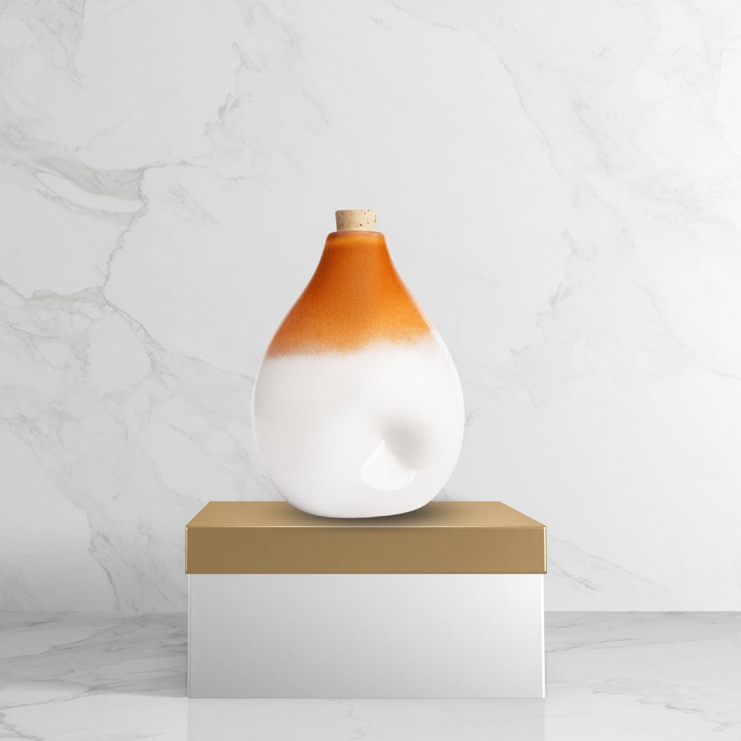 Solstice X Esque Studio |  Billow Red-Orange Adult Urn