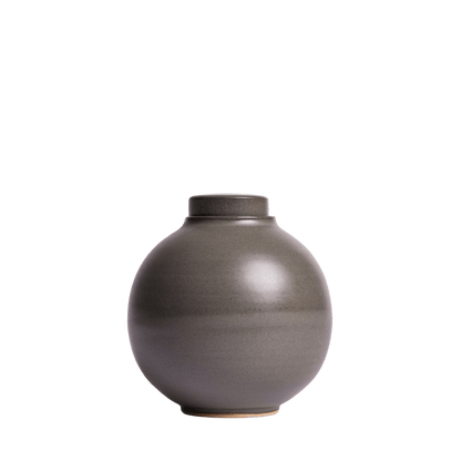 Solstice X Terra Noir | Gray Shino Moon Keepsake Urn