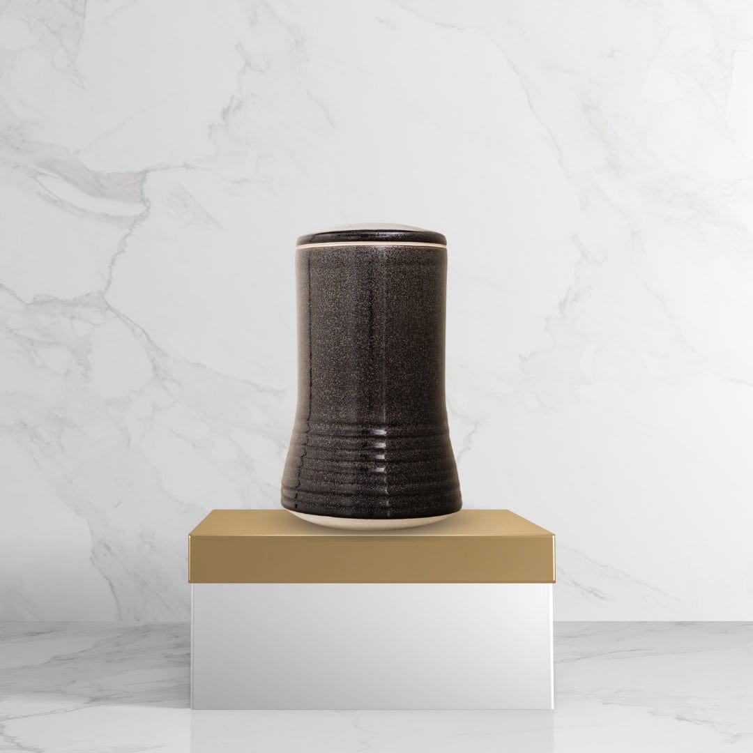 Solstice X Culp Pottery | Para Black Adult Urn