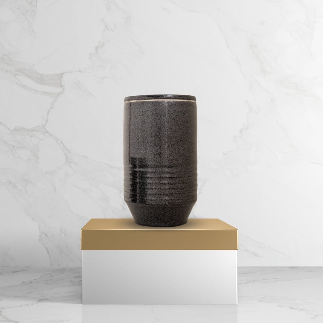 Solstice X Culp Pottery | Duality Black Adult Urn