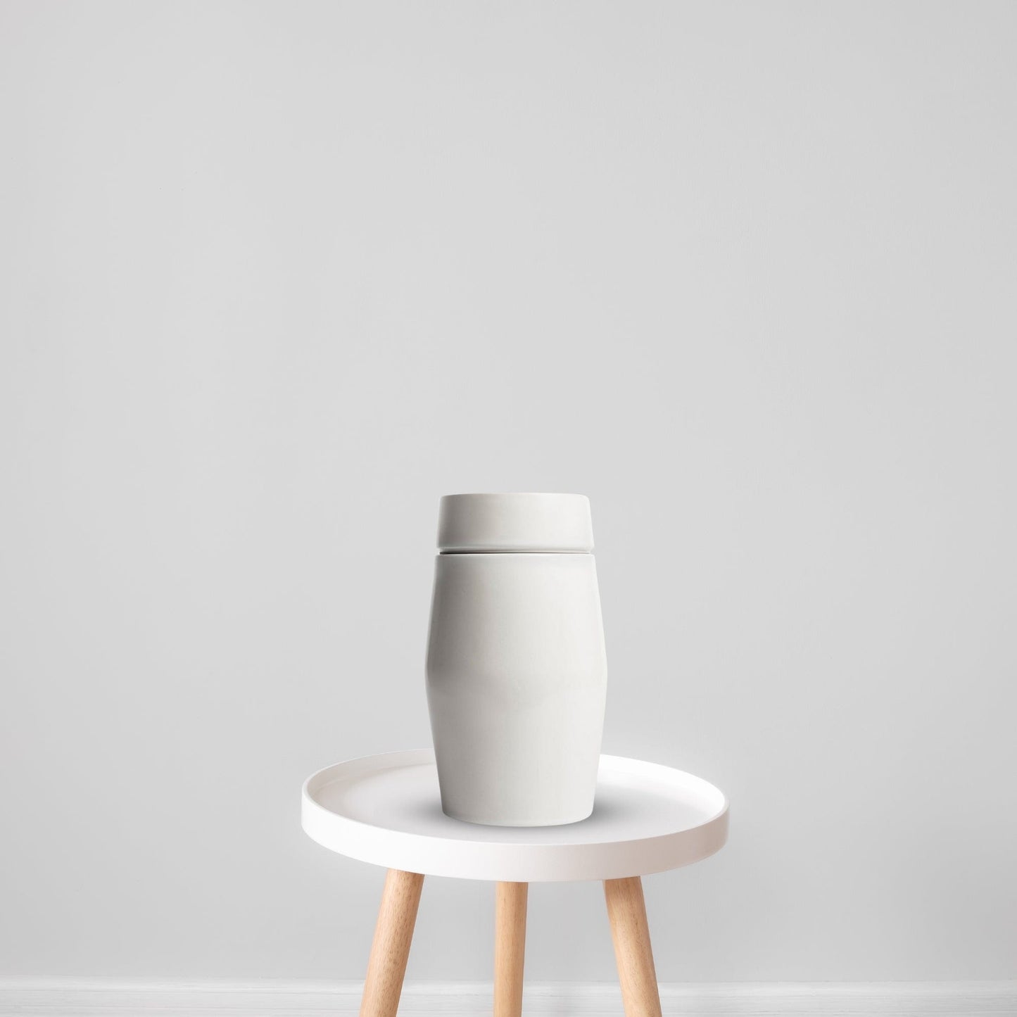 Epoch Ceramic Urn | Soft White Keepsake Urn