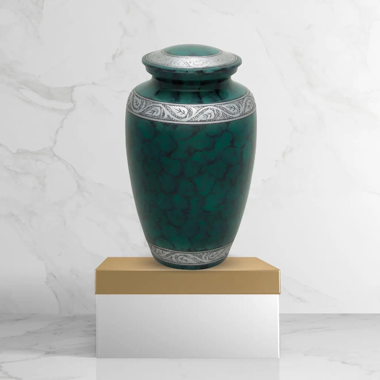 Cremation Urn - Green