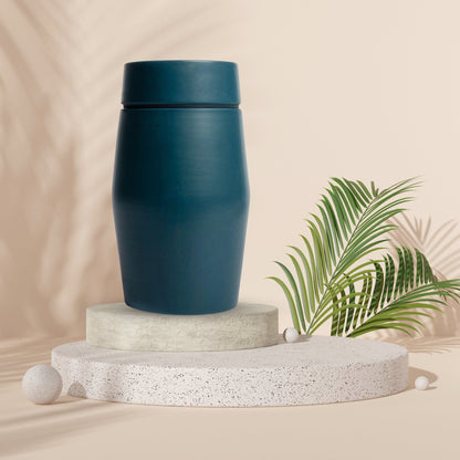 Epoch Ceramic Urn | Teal Adult Urn