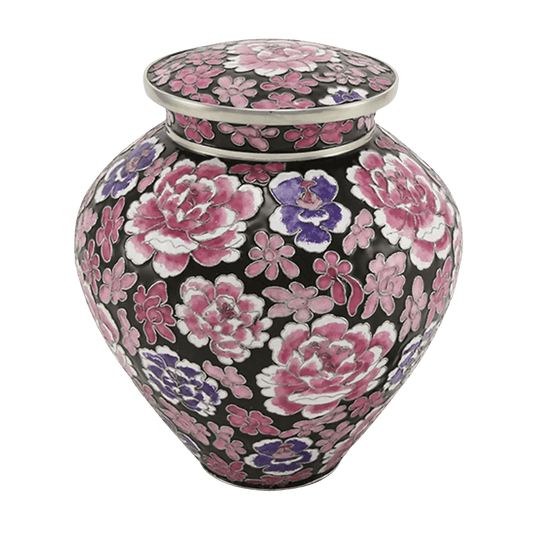 Filigree™ Floral Pink Large Adult Urn