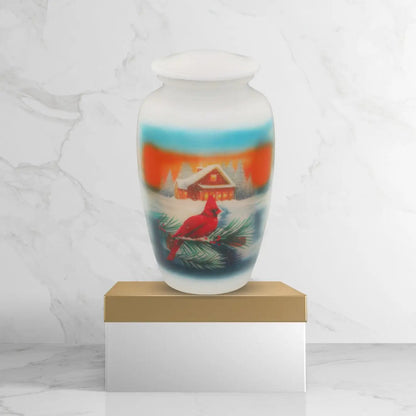 Artist Pet Urn - Cardinal