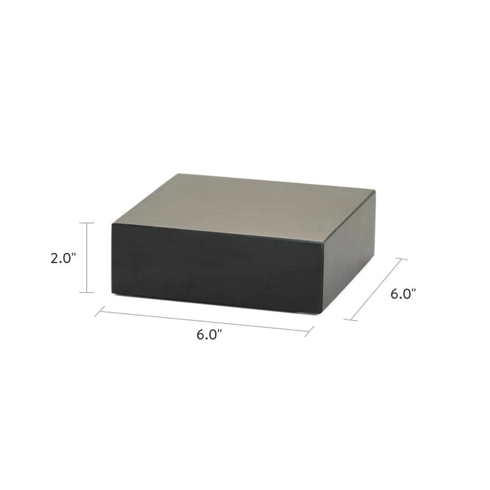 Marble Base Black Gold Engraving