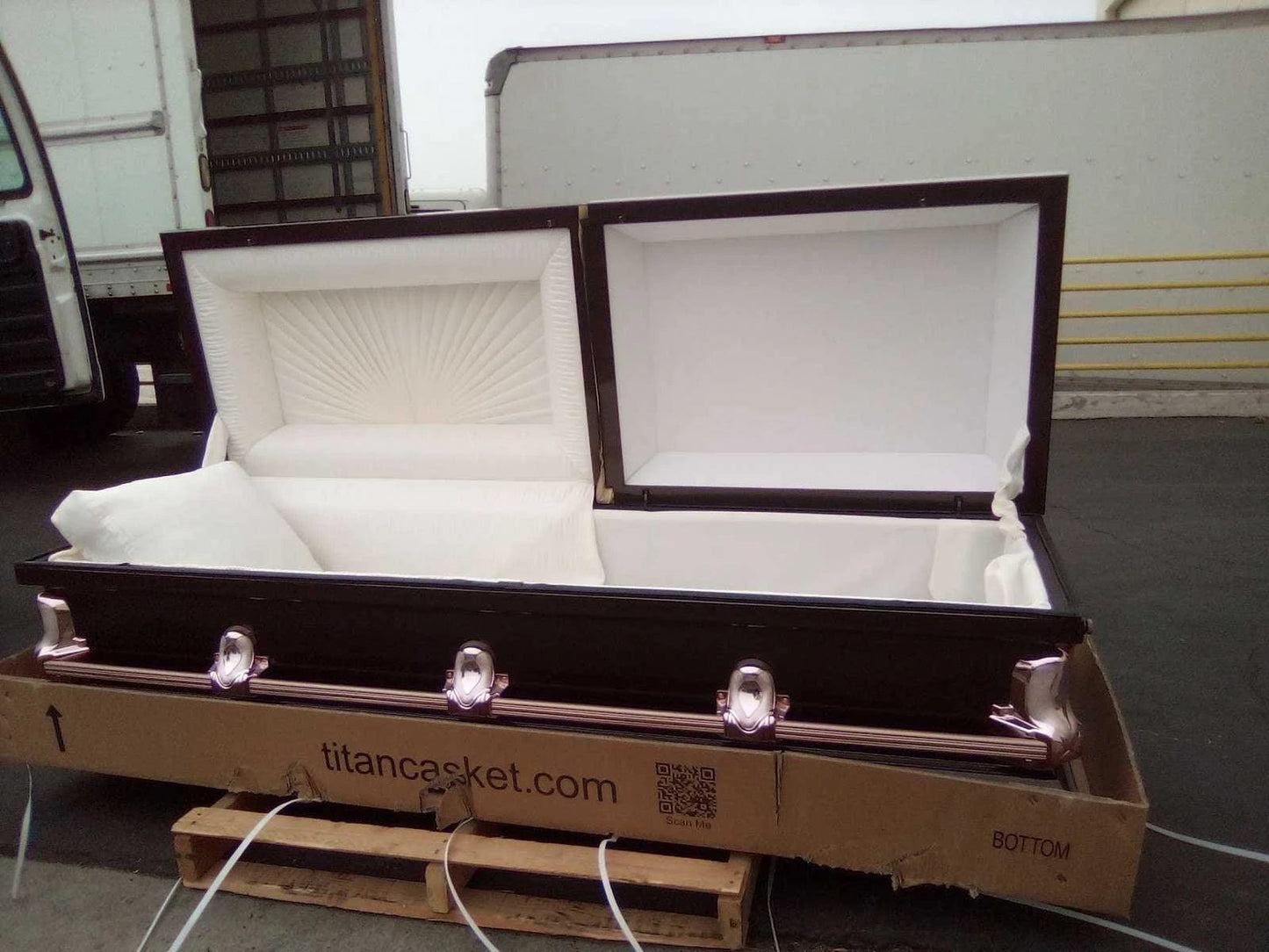 Orion Series | Bronze Steel Casket with Rosetan Interior