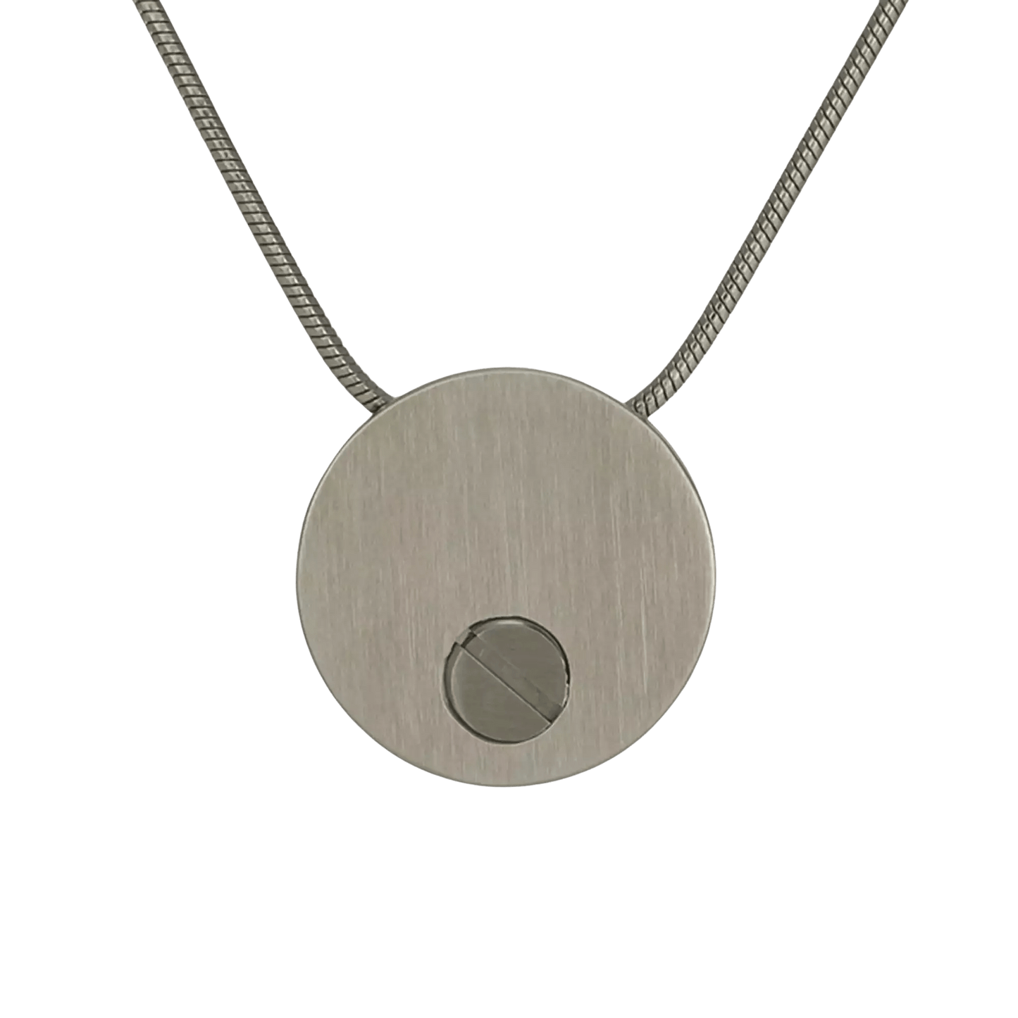 Pewter Large Paw Prints Pendant