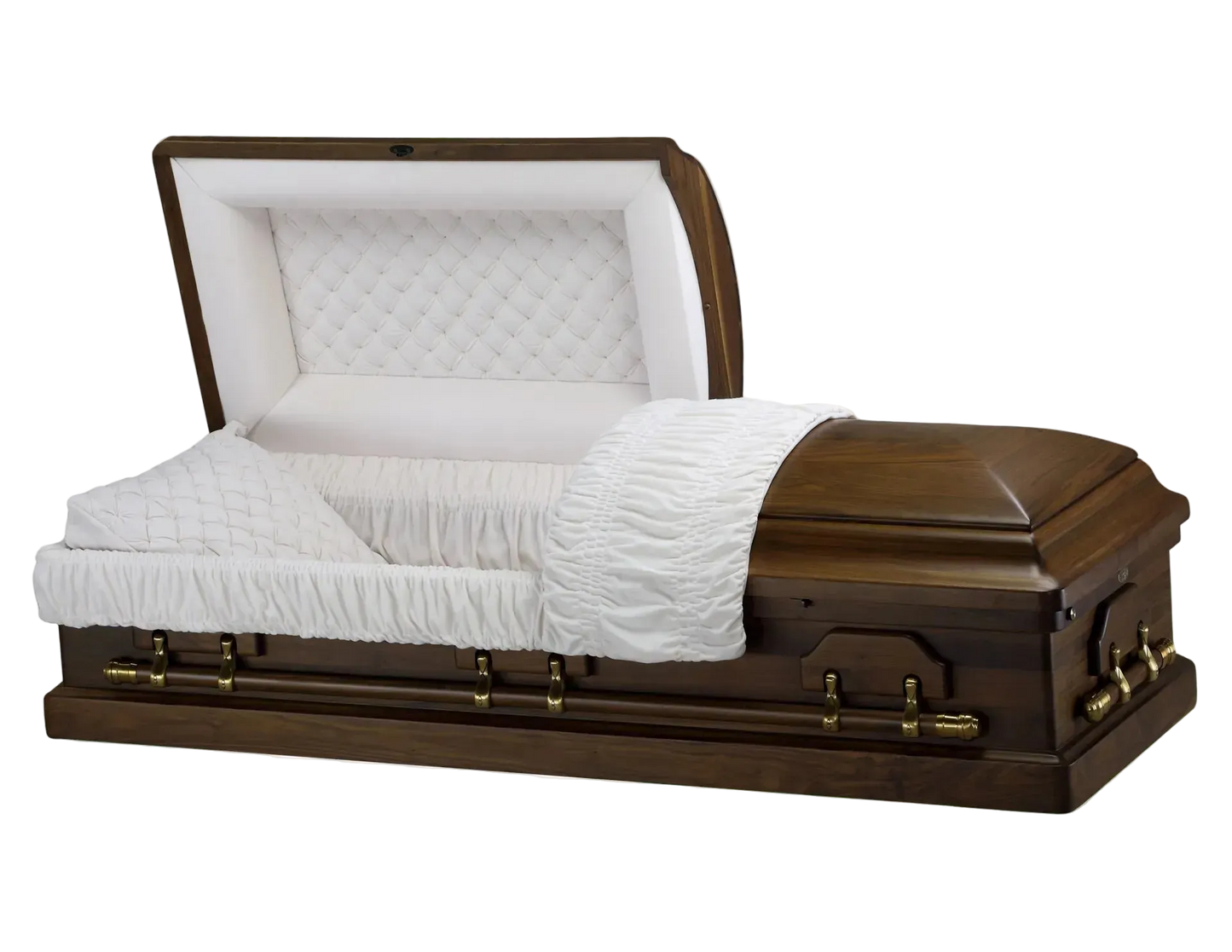 Arcadia (Walnut) | Walnut Casket with Satin Finish