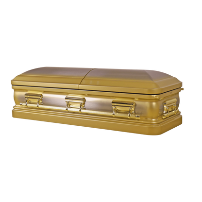 Adams Series | Gold Steel Casket