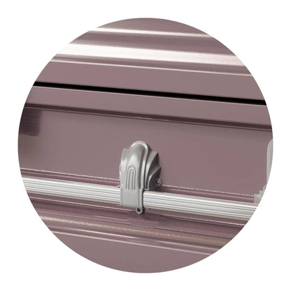 Andover Series | Orchid Steel Casket with White Interior