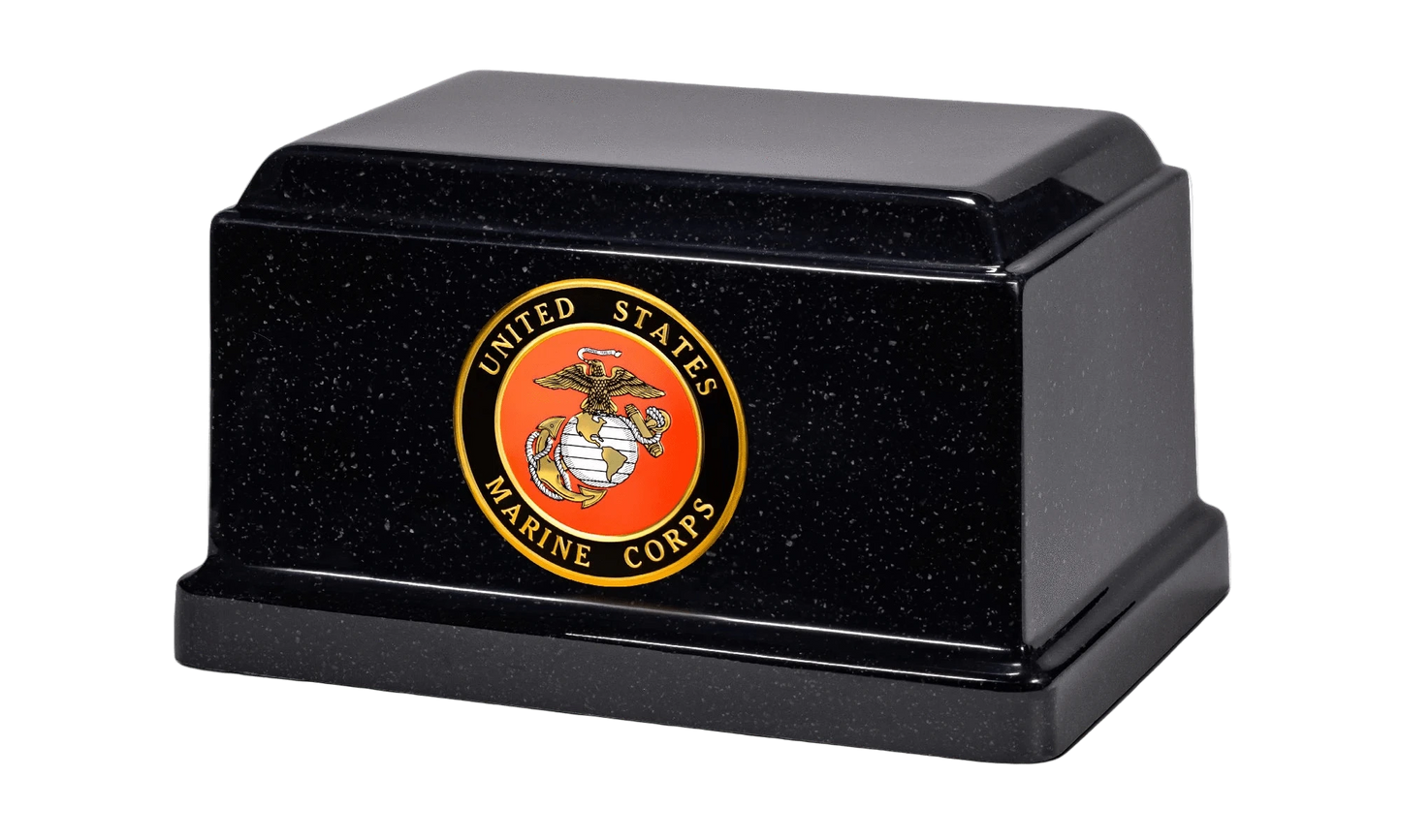 Omega Granite Military Urn | Marines